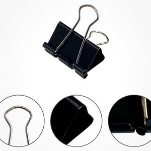 Extra Large Binder Clips (36 Pack) 2 Inch, Big Paper Clamps for Office Supplies